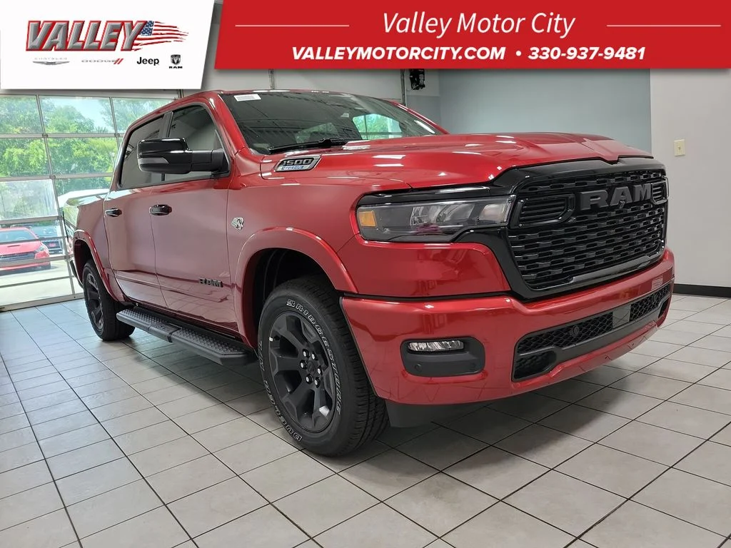 New 2026 Molten Red Pearl-Coat Exterior Paint RAM Big Horn/Lone Star image 1