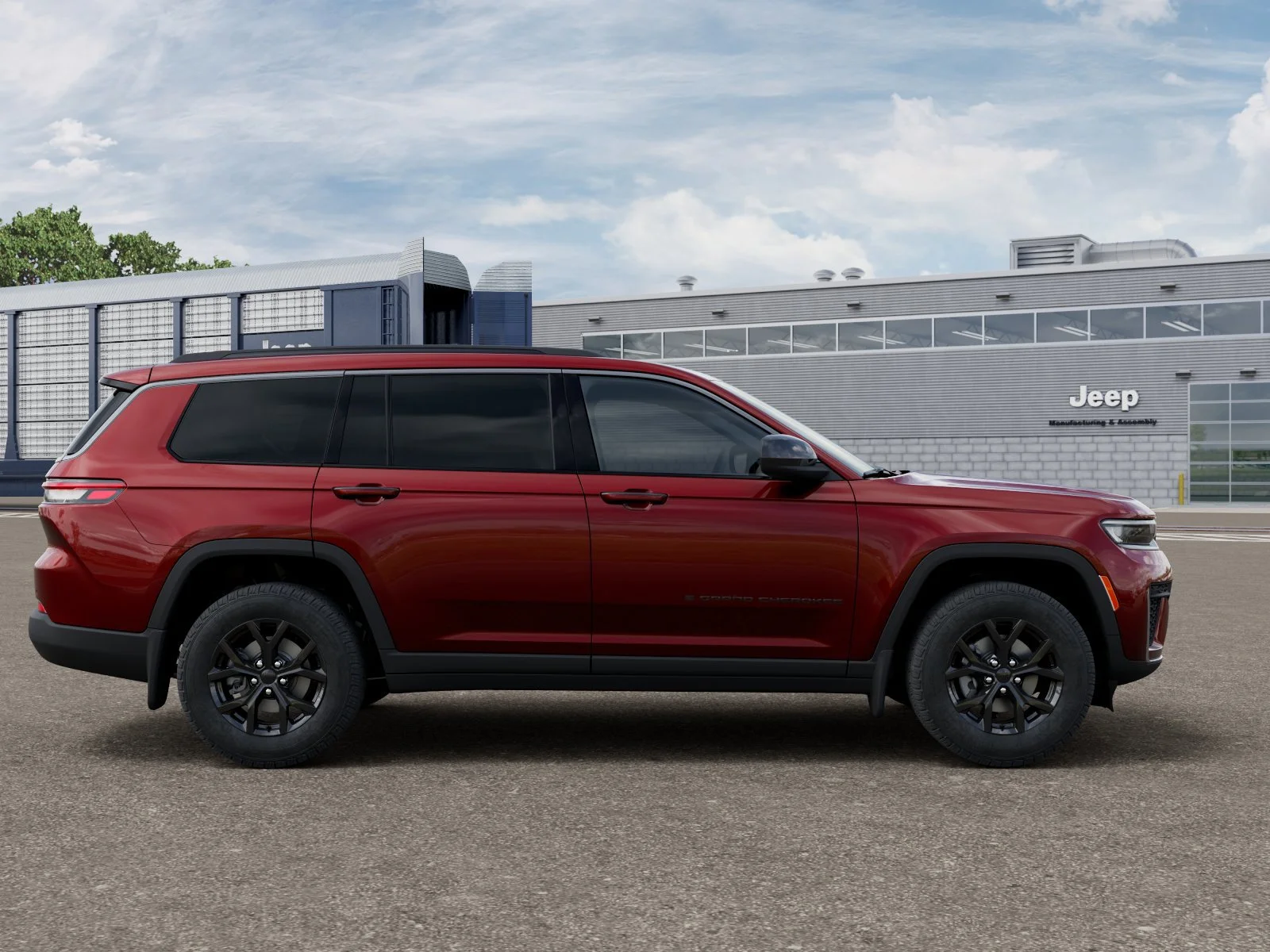 New 2026 Velvet Red Pearl-Coat Exterior Paint Jeep Altitude image 23
