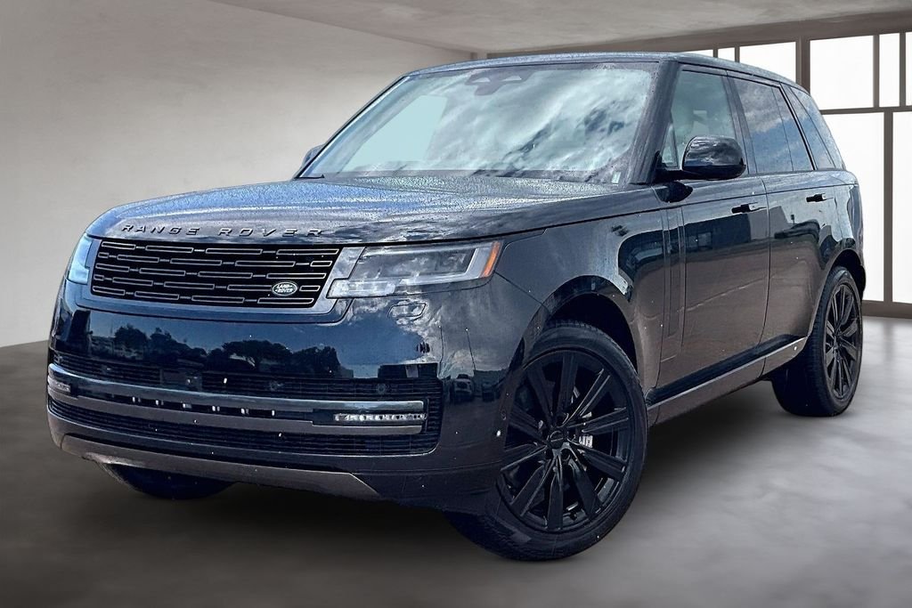 New 2026 Santorini Black Metallic Land Rover SE image 1