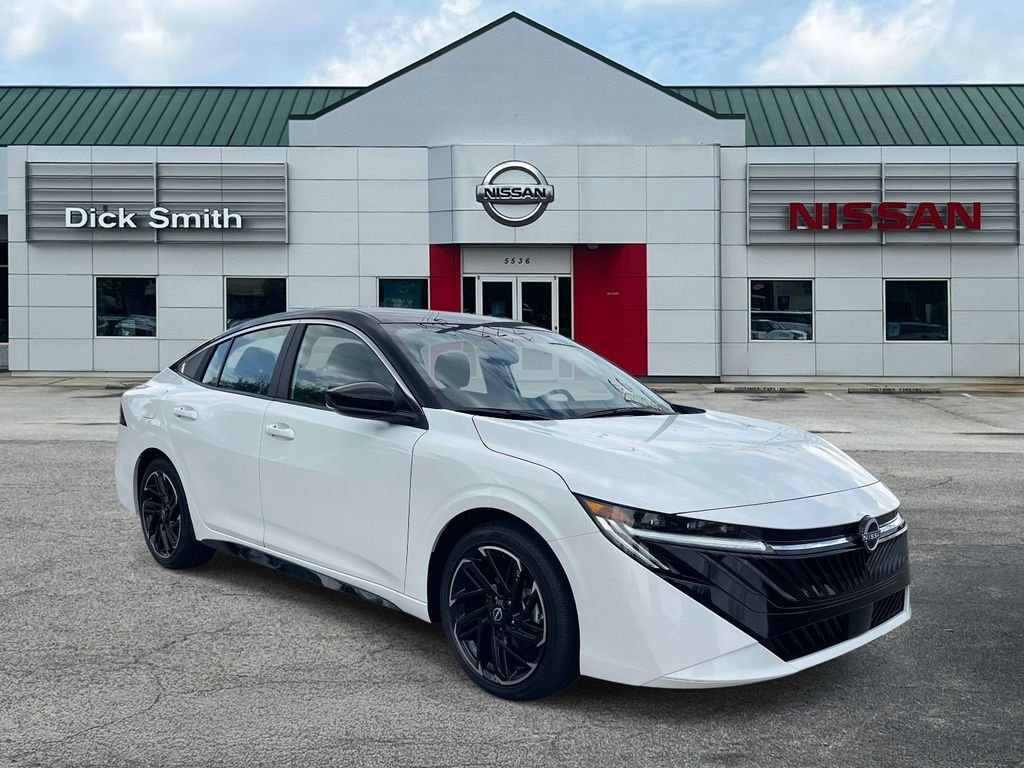New 2026 Aspen White TriCoat / Super Black Two-tone Nissan SR image 1