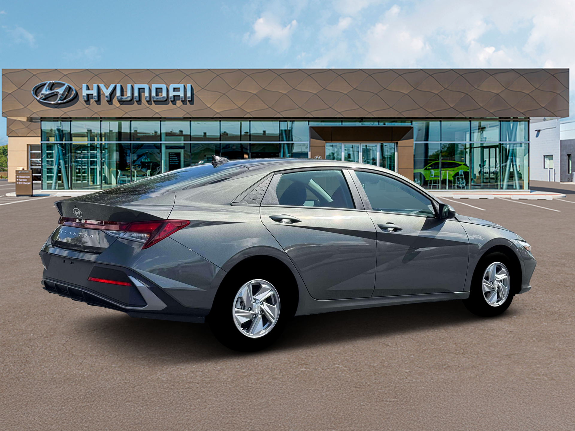New 2026 Amazon Gray Hyundai SE image 8