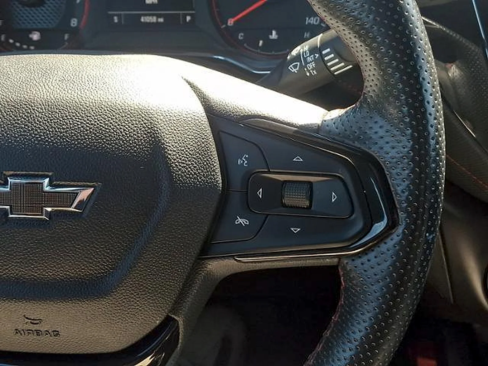 Used 2023 Mosaic Black Metallic Chevrolet FWD RS image 22