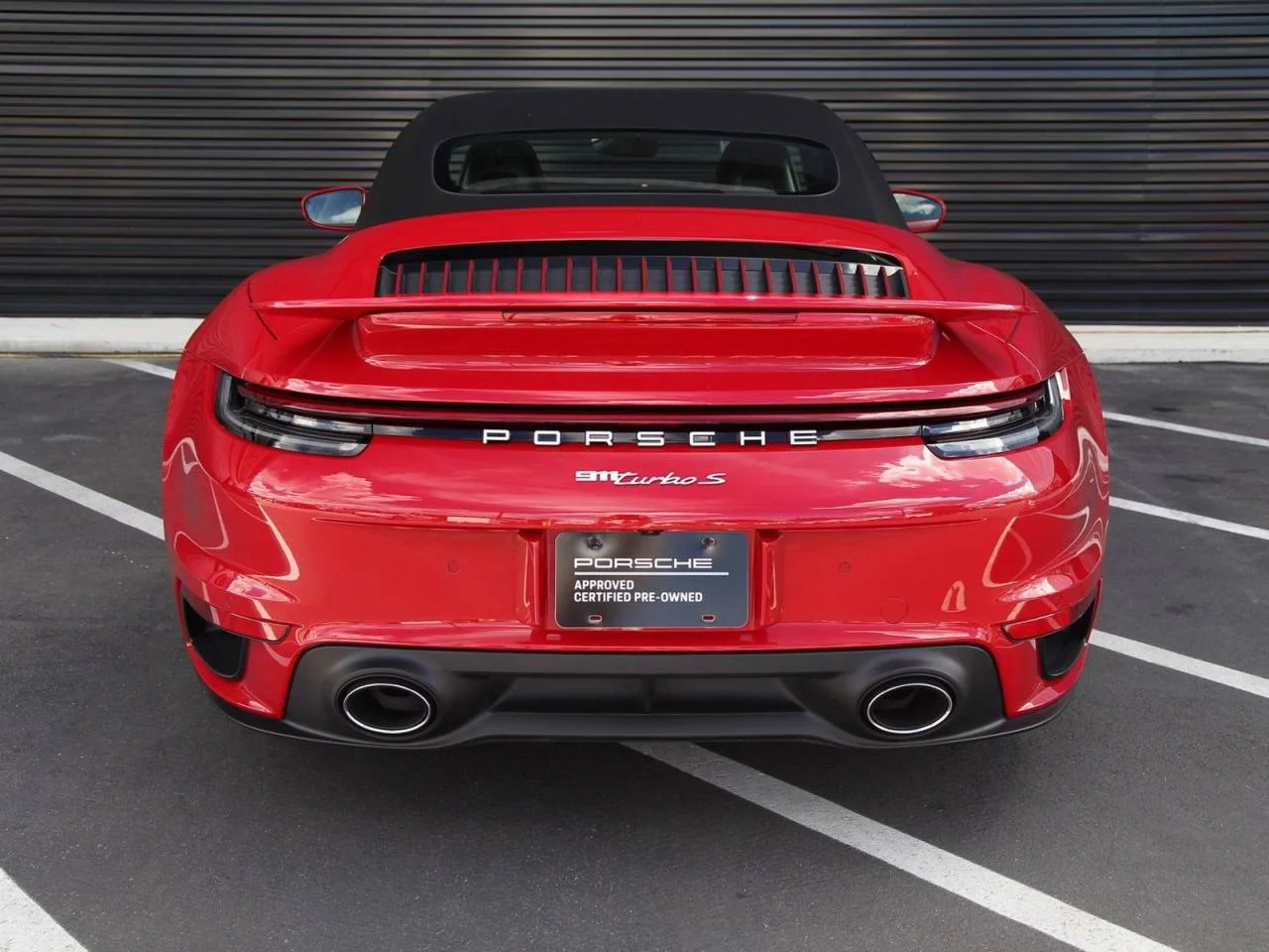 Certified Used 2023 Red Porsche Turbo S image 6