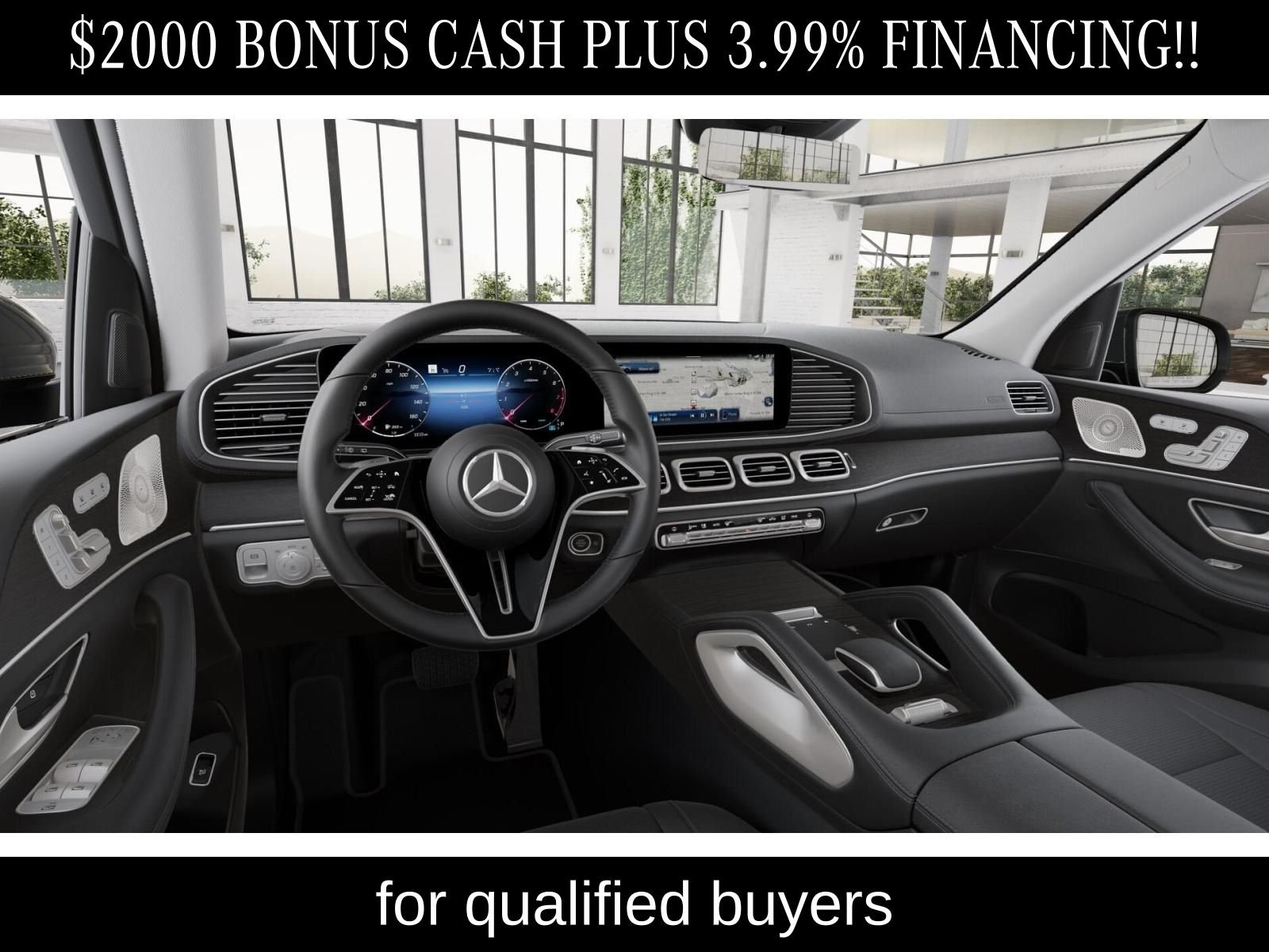 New 2026 Black Mercedes-Benz GLS 450 image 3