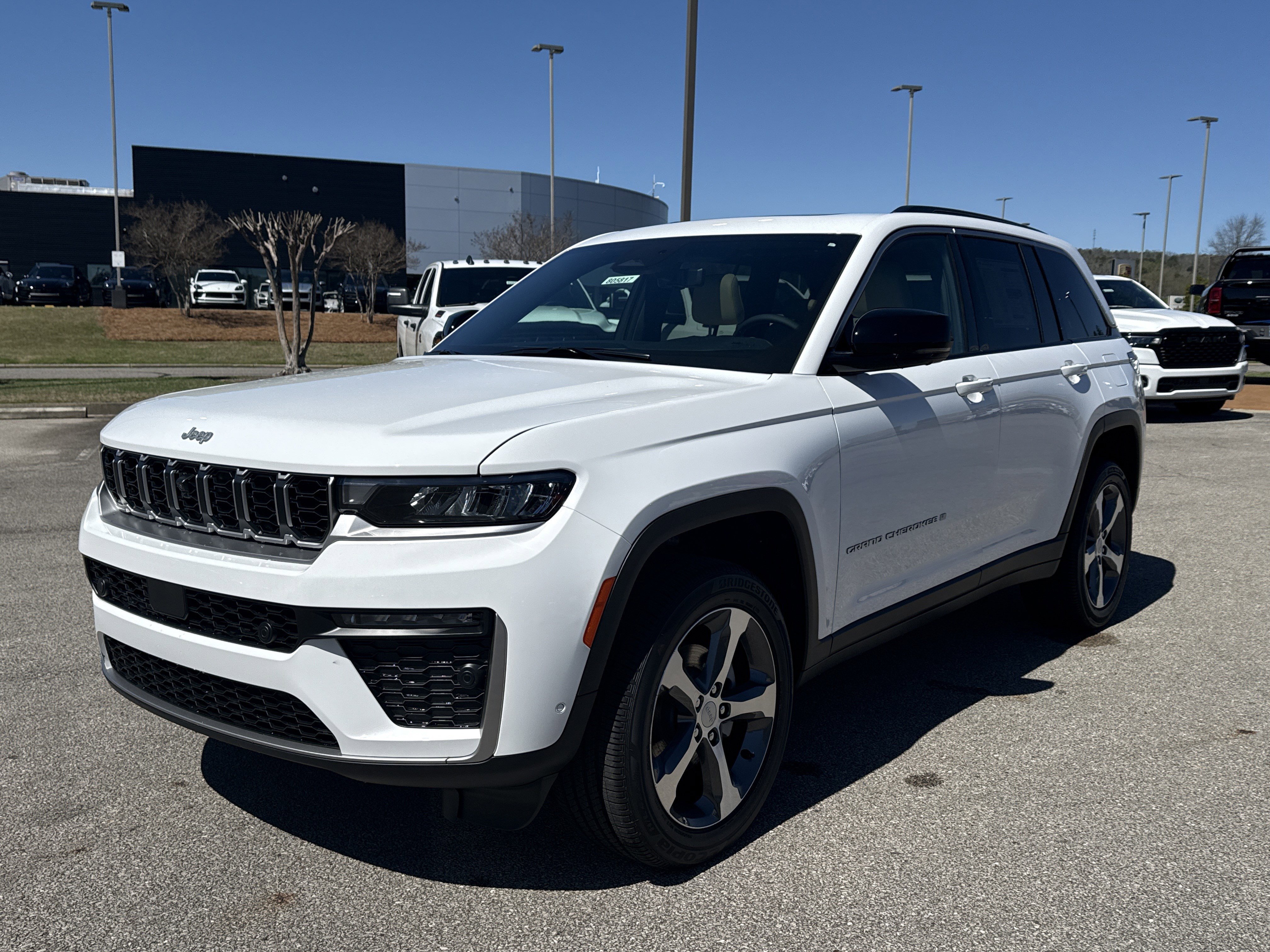 New 2026 Bright White Clearcoat Jeep Limited image 3
