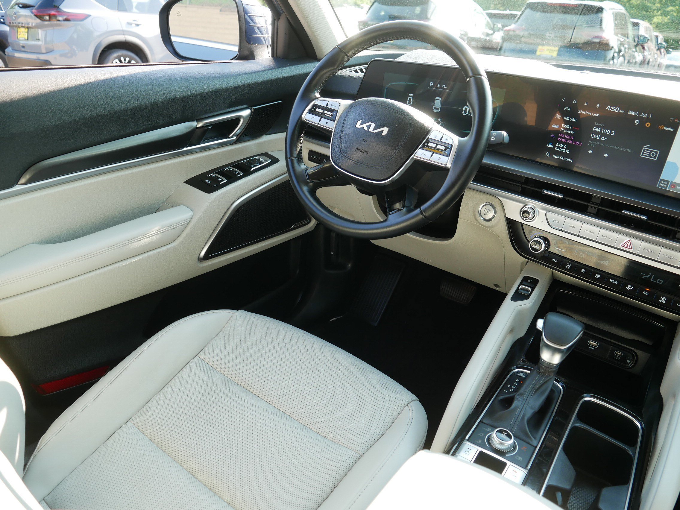 Used 2024 Midnight Lake Blue Kia S image 9