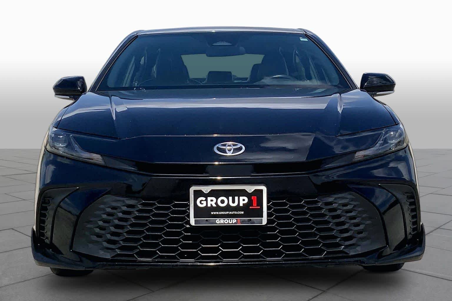 Used 2025 Midnight Black Metallic Toyota SE image 4