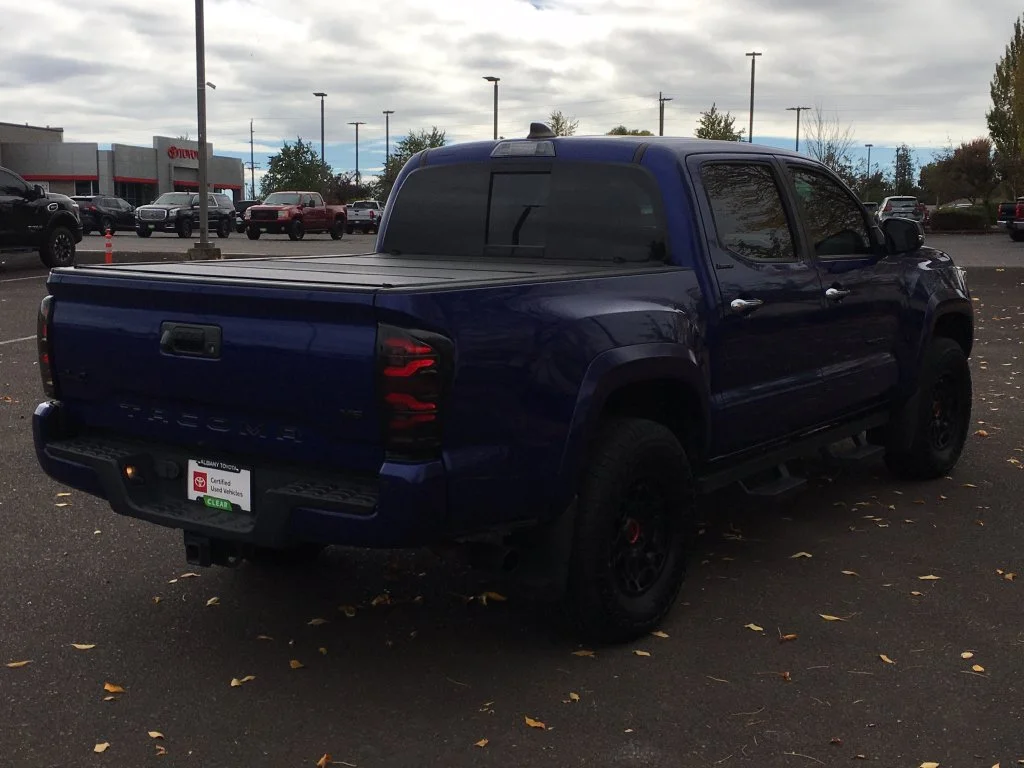 Certified Used 2022 Blue Toyota Limited image 8