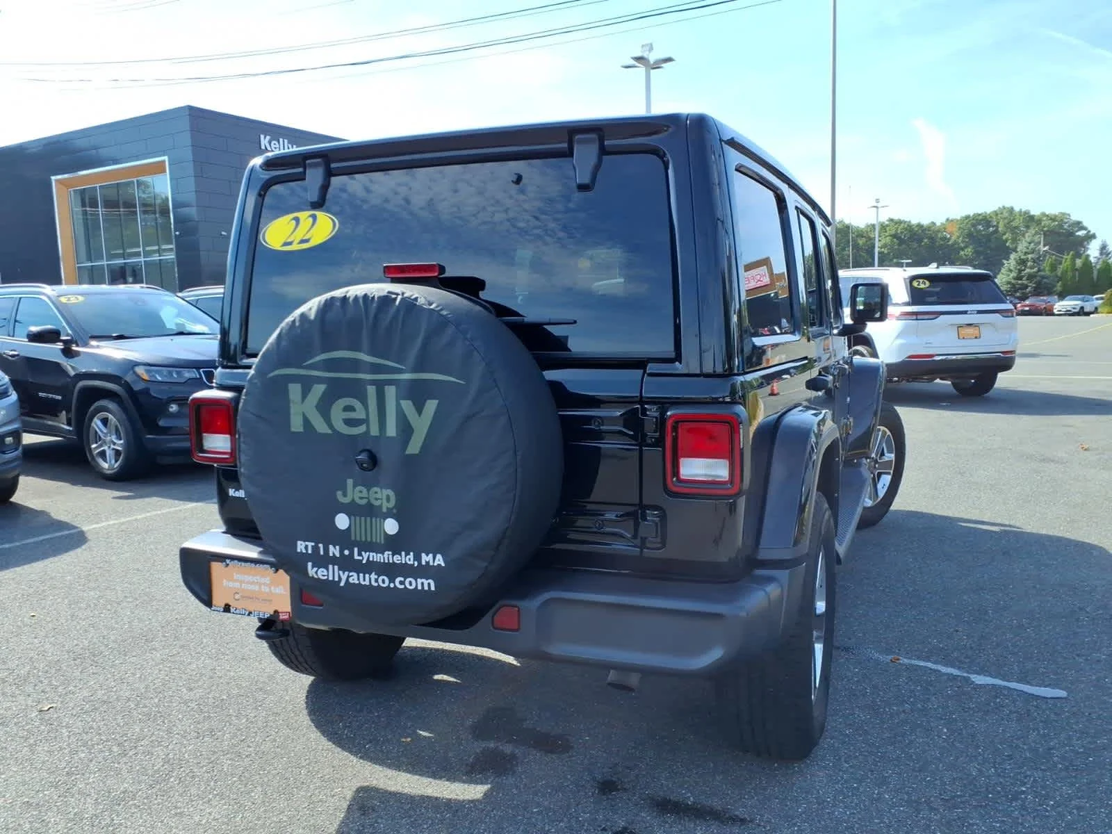 Certified Used 2022 Black Clearcoat Jeep Unlimited Sahara image 8