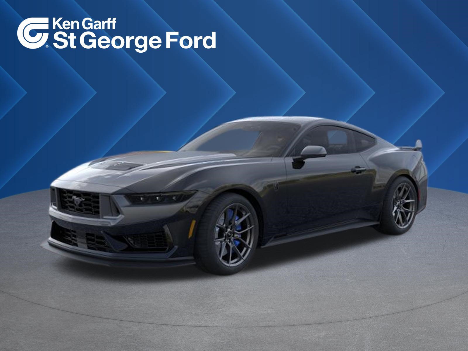 New 2026 Shadow Black Ford Dark Horse image 1