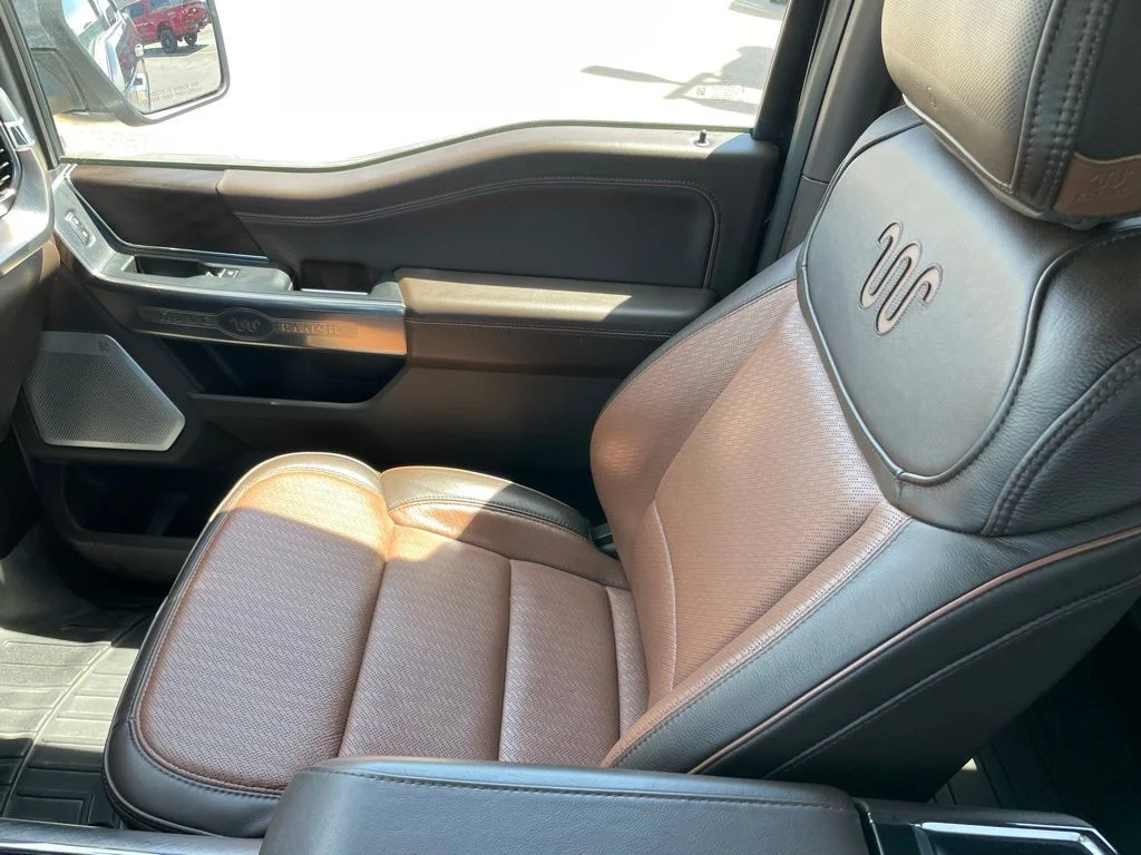 Used 2023 Antimatter Blue Metallic Ford King Ranch image 24