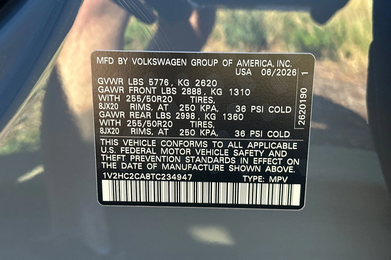 New 2026 Gray Volkswagen 2.0T SE w/Technology image 26