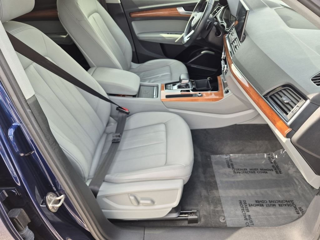 Used 2021 Blue Audi 45 Premium Plus image 29