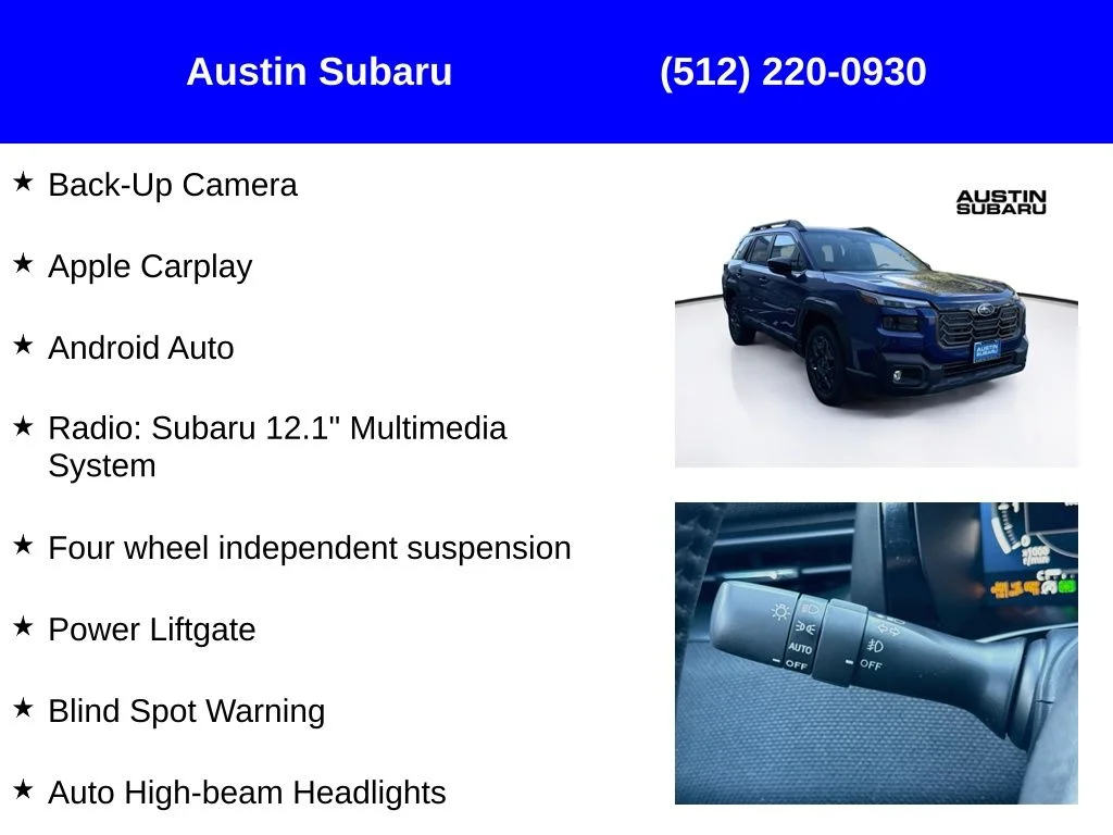 New 2026 Blue Subaru Premium image 9