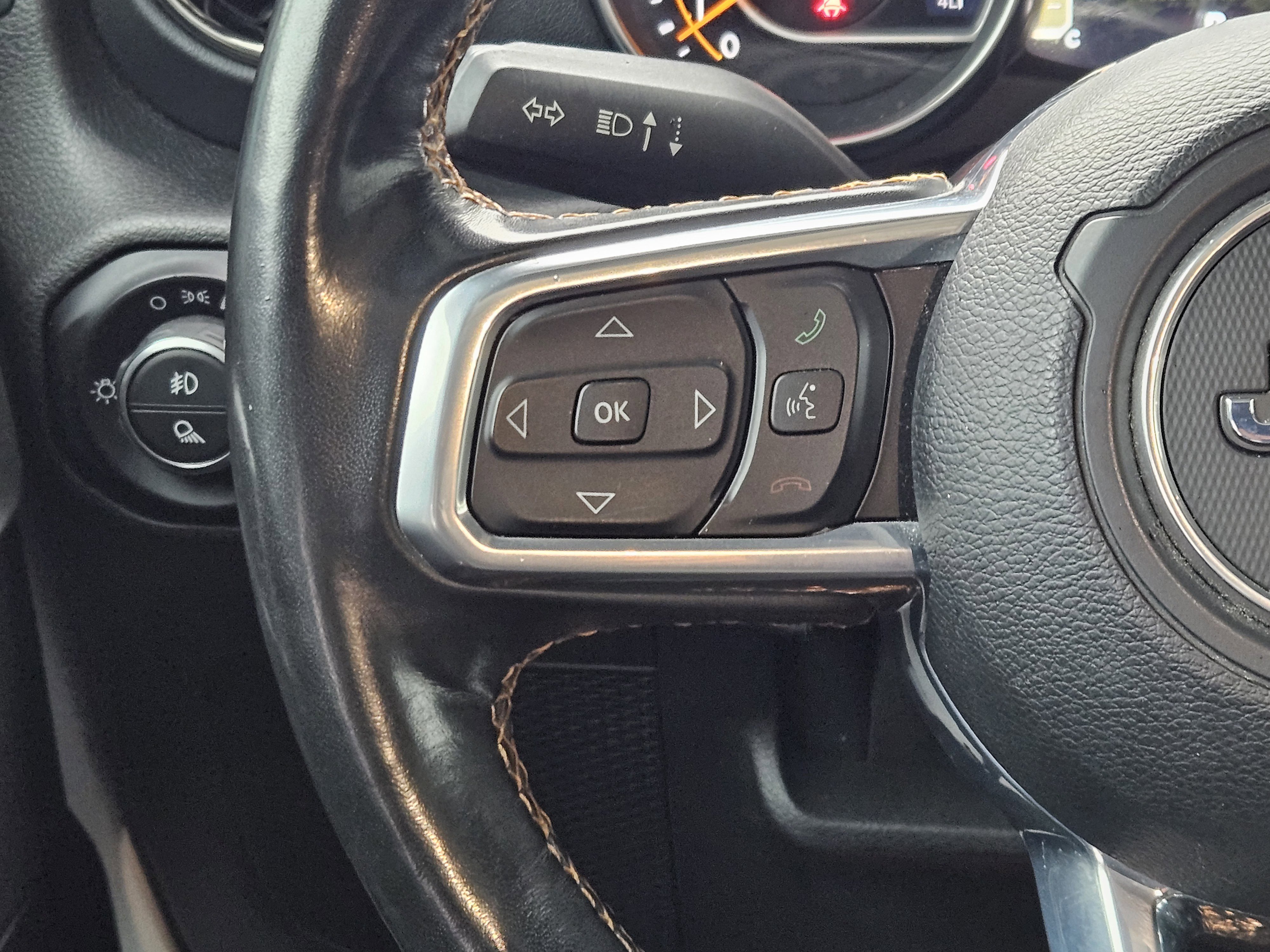 Used 2021 Bright White Clear Coat Jeep High Altitude image 26