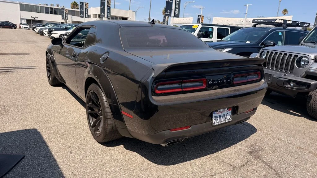 Used 2020 Black Dodge R/T Scat Pack Widebody image 2