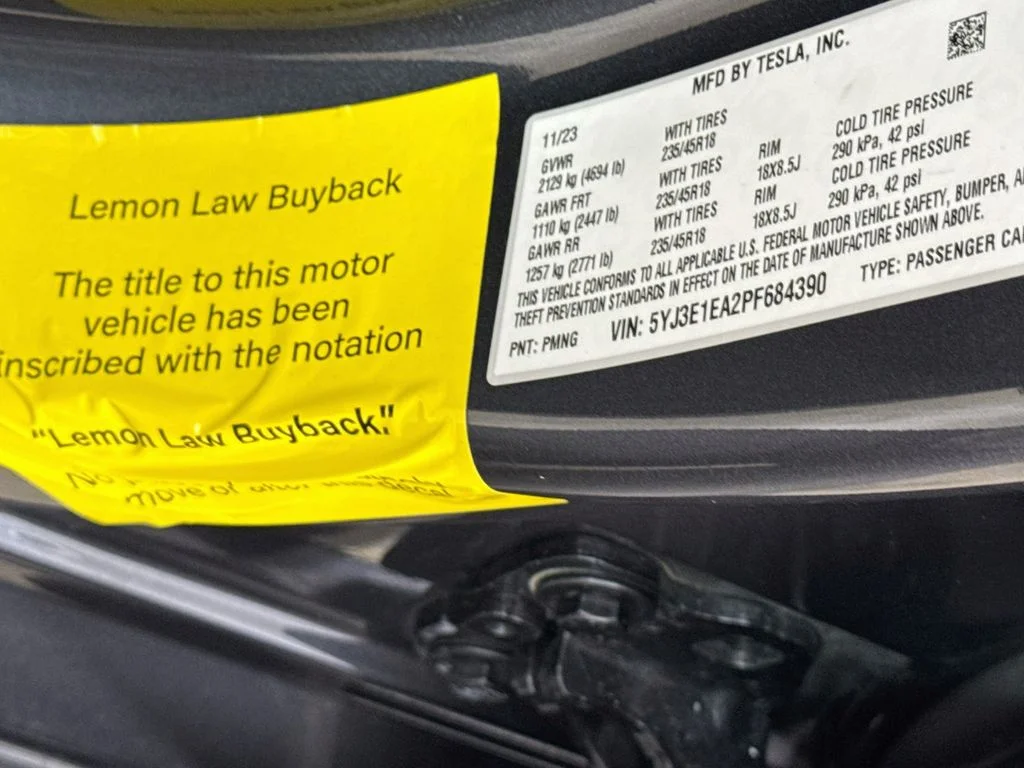 Used 2023 Gray Tesla Base image 32