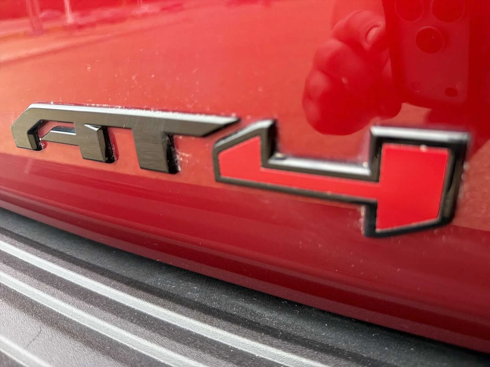 Used 2024 Volcanic Red Tintcoat GMC AT4 image 32