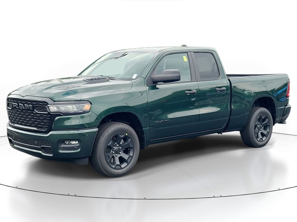 New 2026 Serrano-Green Metallic Exterior Paint RAM BLACK EXPRESS EDITION image 2