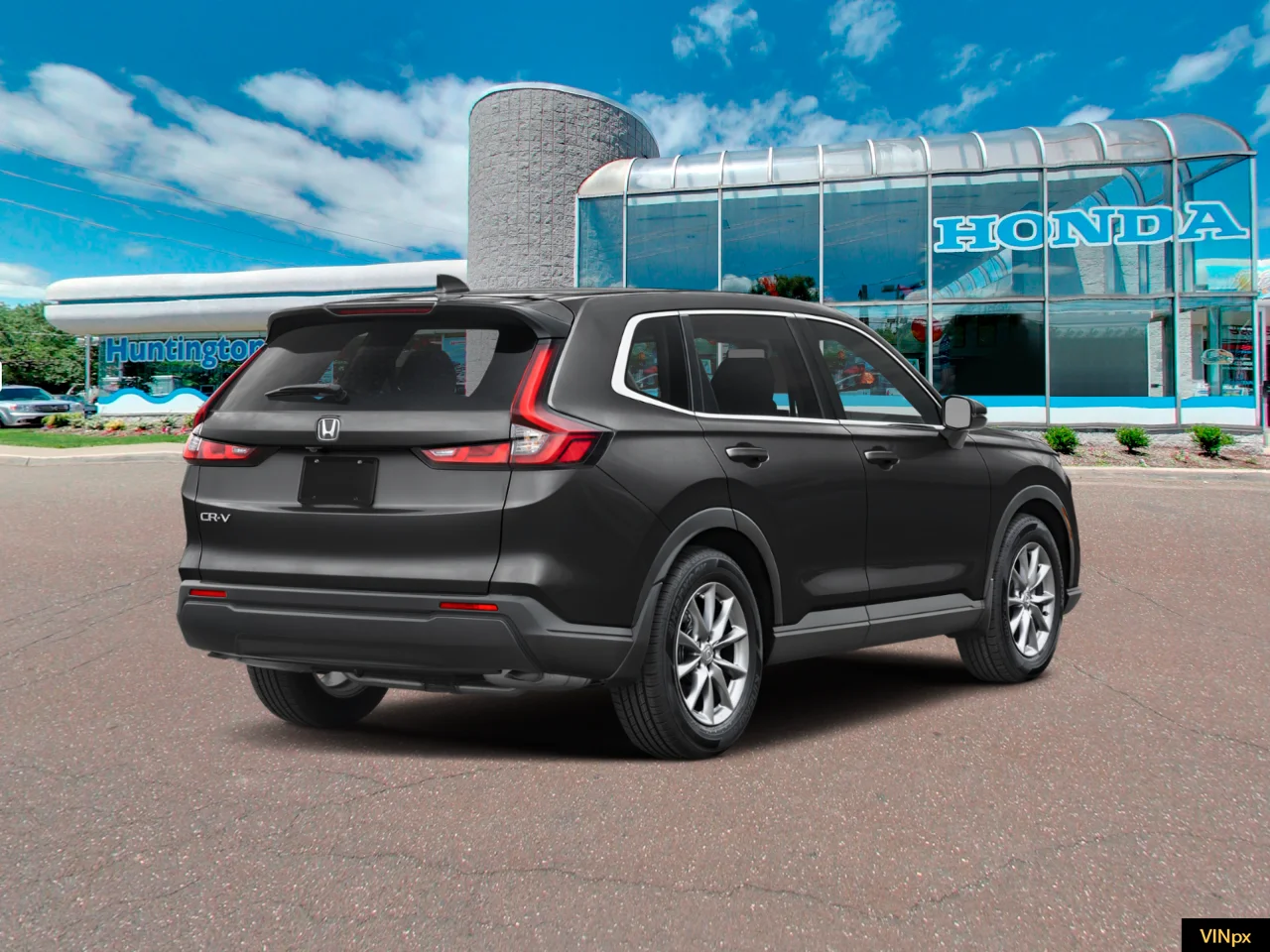 New 2026 Crystal Black Pearl Honda EX AWD image 2