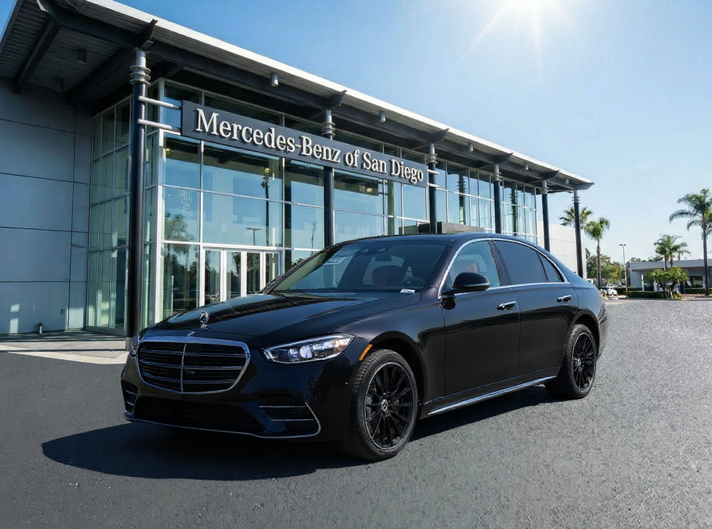 New 2026 Black Mercedes-Benz S 580 image 1