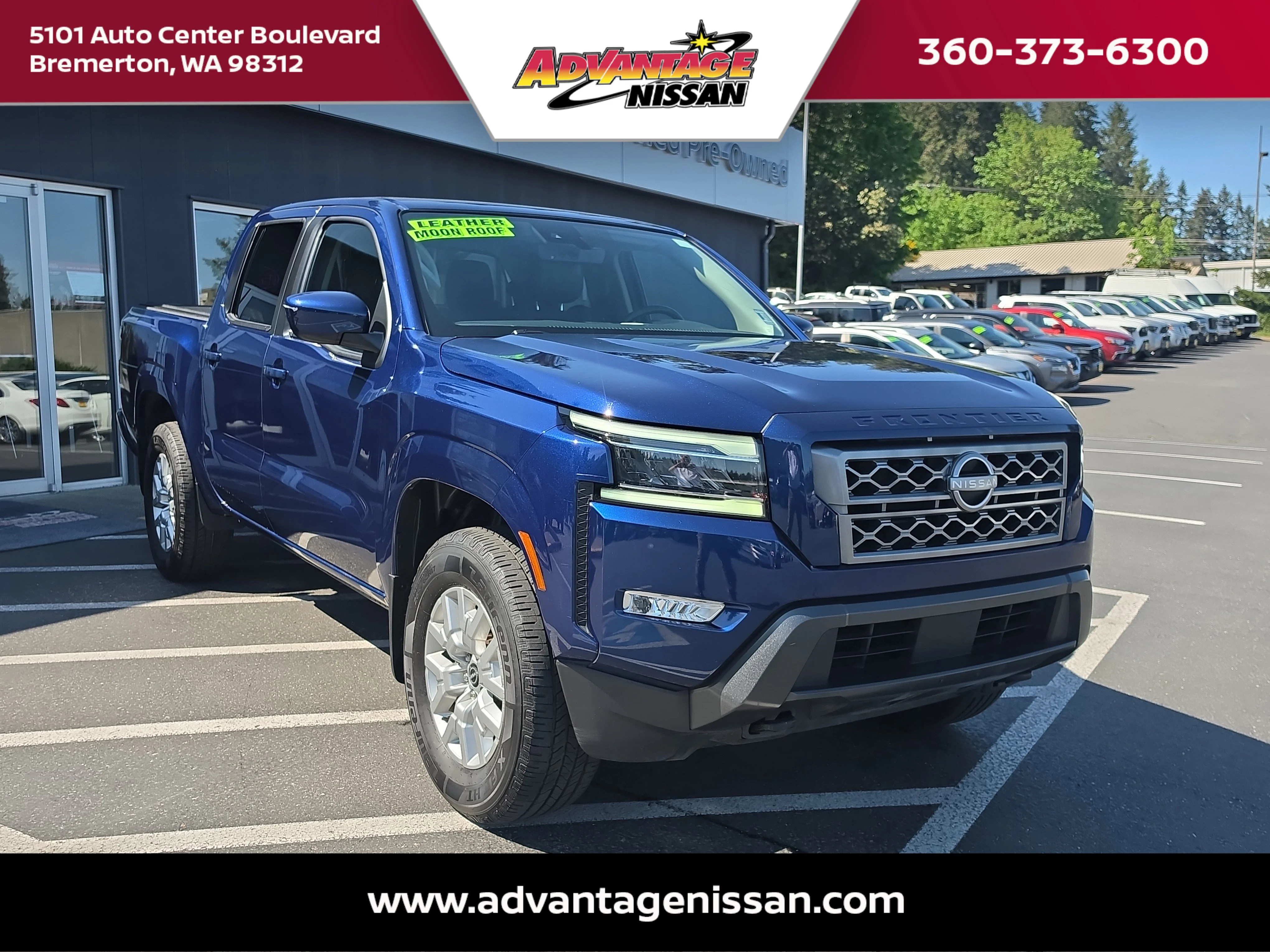 Used 2023 Deep Blue Pearl Nissan SV image 8