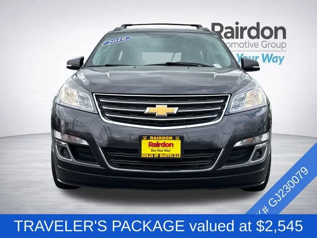 Used 2016 Chevrolet Traverse 1LT with VIN 1GNKRGKDXGJ230079 for sale in Marysville, WA