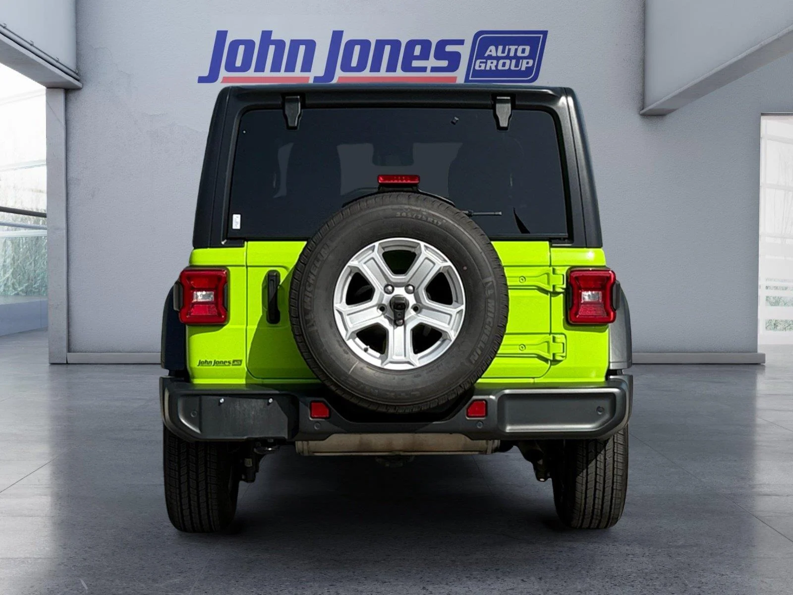 Used 2021 Sarge Green Clearcoat Jeep Unlimited Sport S image 4