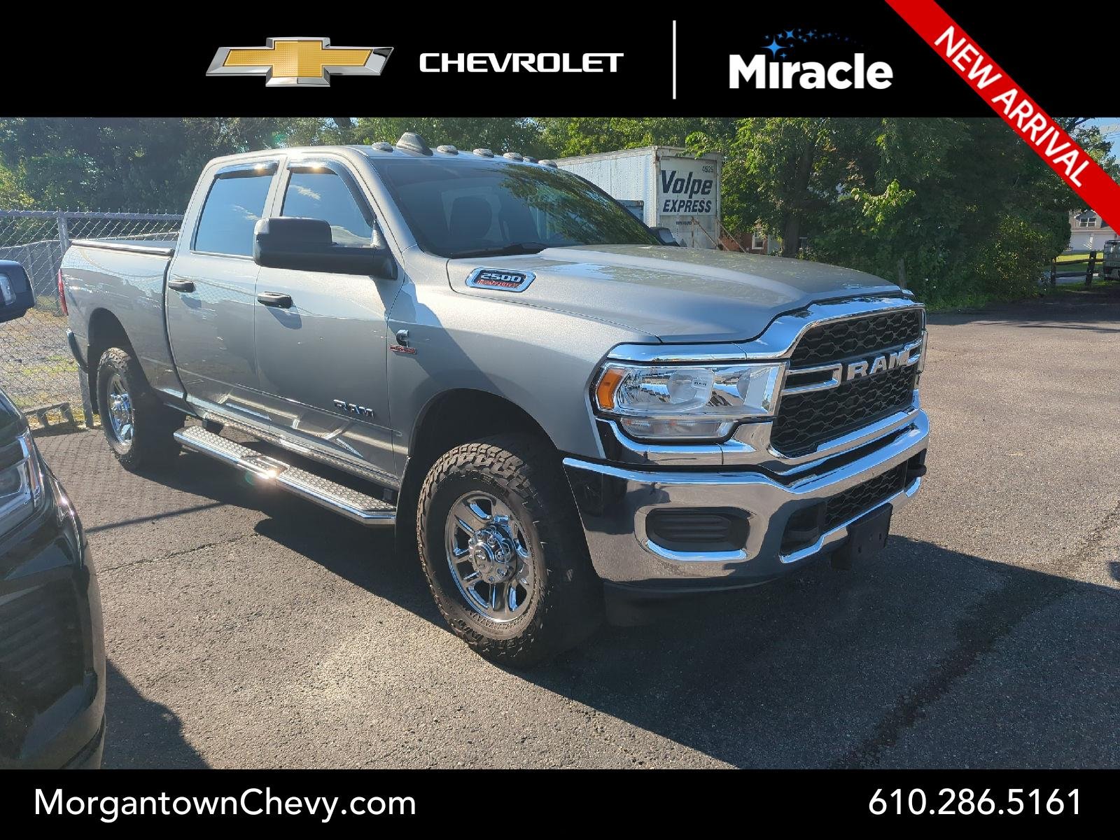 Used 2021 Billet Silver Metallic Clearcoat Ram Tradesman image 1