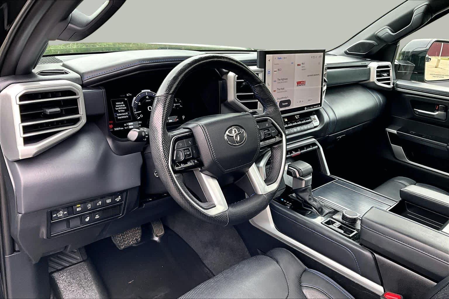 Used 2023 Midnight Black Metallic Toyota Platinum image 18