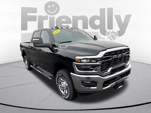 New 2026 Diamond Black Crystal Pearl-Coat Exterior Paint RAM Tradesman image 3