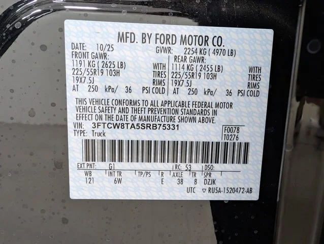 New 2025 Shadow Black Ford Lobo™ image 21