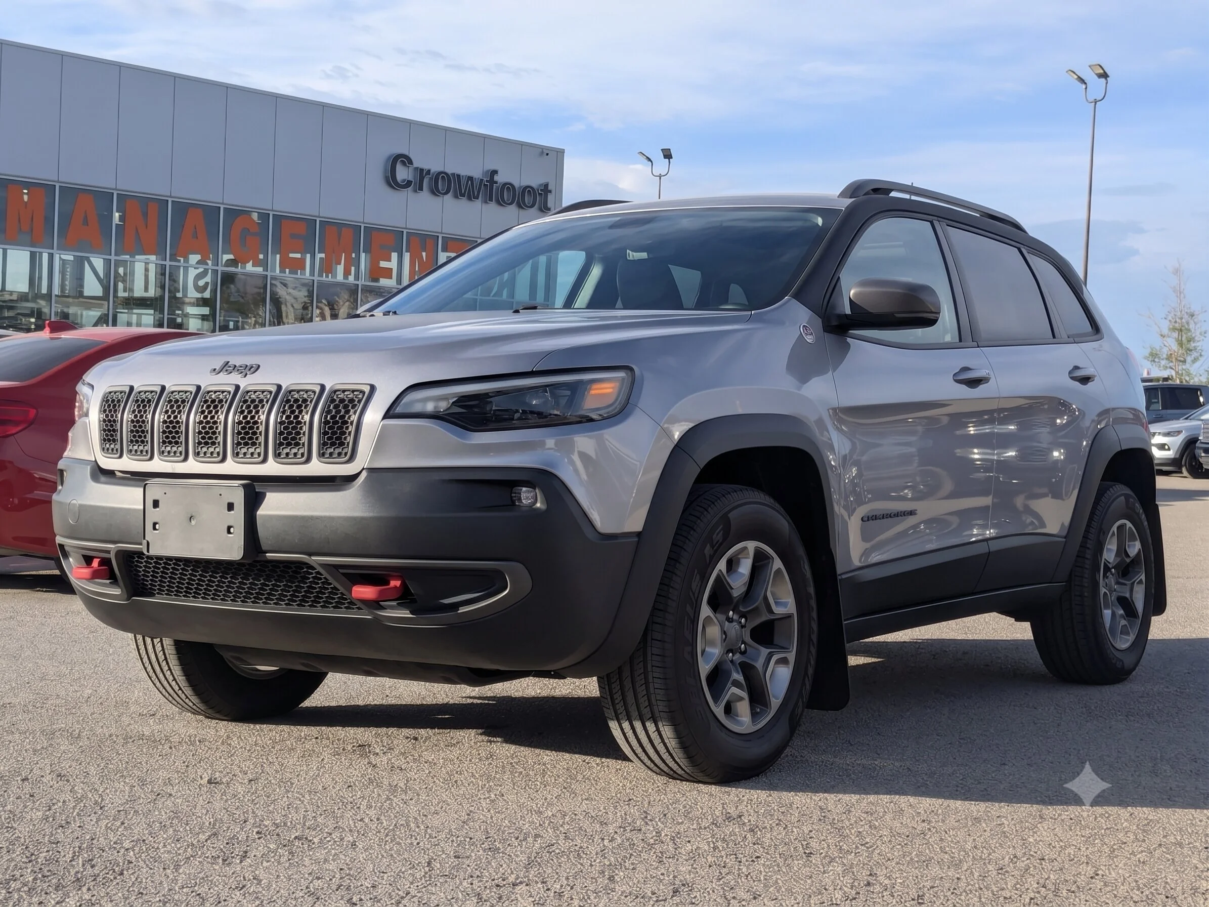 Used 2019 Grey Jeep Trailhawk Elite - Nappa Leather - Command View Sunroof - Trailer Tow - Heated & Cooled Seats image 4