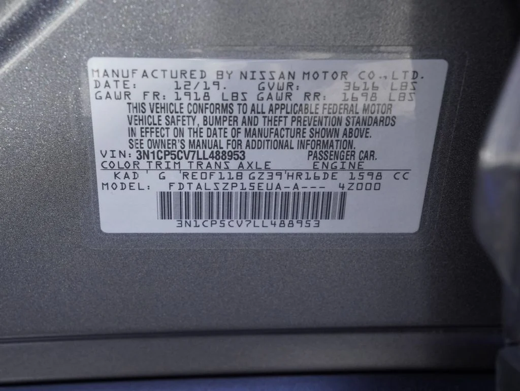 Used 2020 Gray Nissan SV image 26