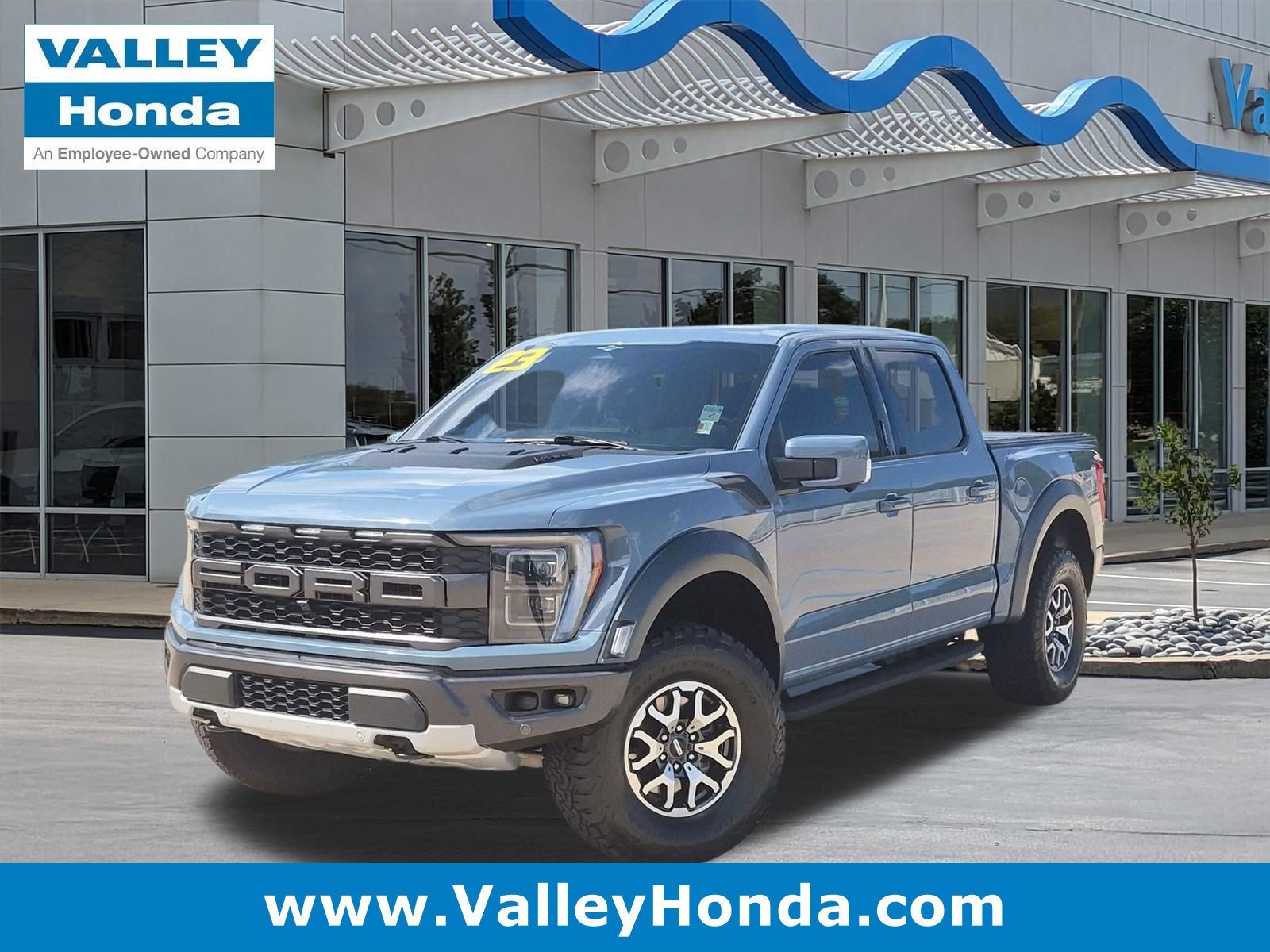 Used 2023 Azure Gray Metallic Ford Raptor 4WD image 1