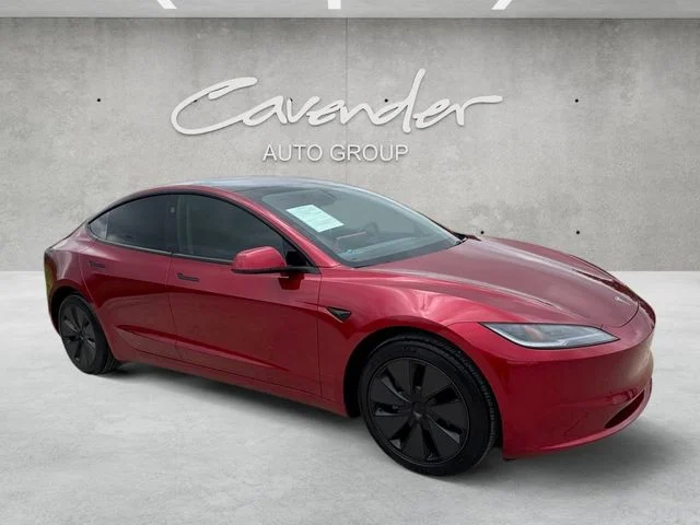 Used 2025 Tesla Model 3 Long Range with VIN 5YJ3E1EA0SF929518 for sale in Boerne, TX