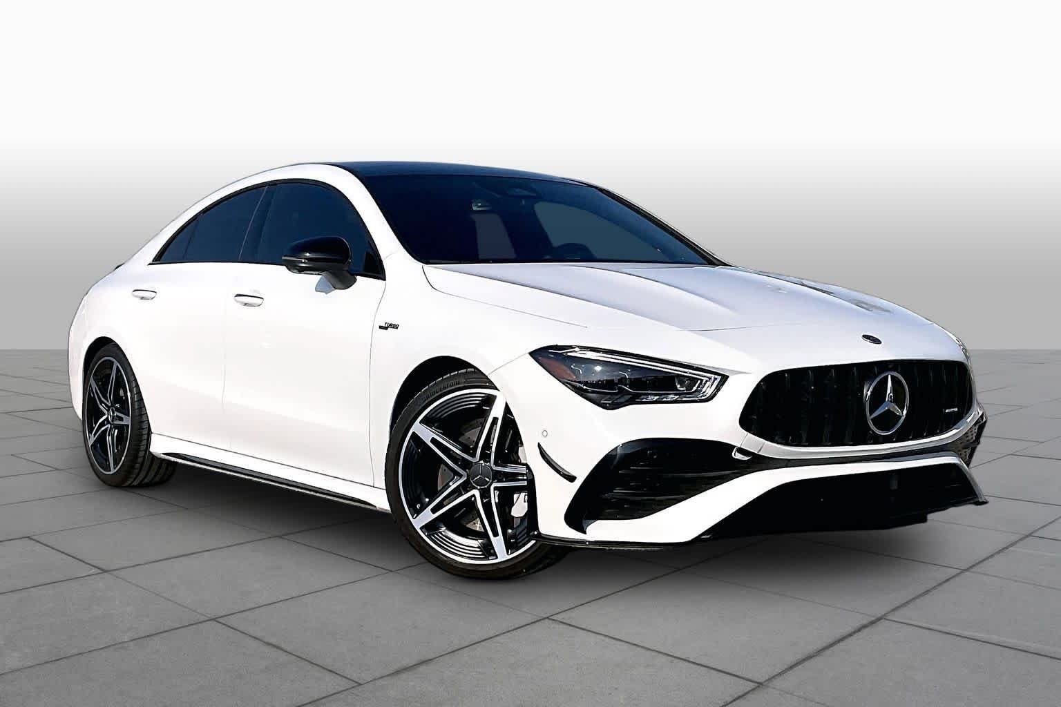 Certified Used 2025 Polar White Mercedes-Benz AMG® CLA 35 4MATIC® Coupe image 3