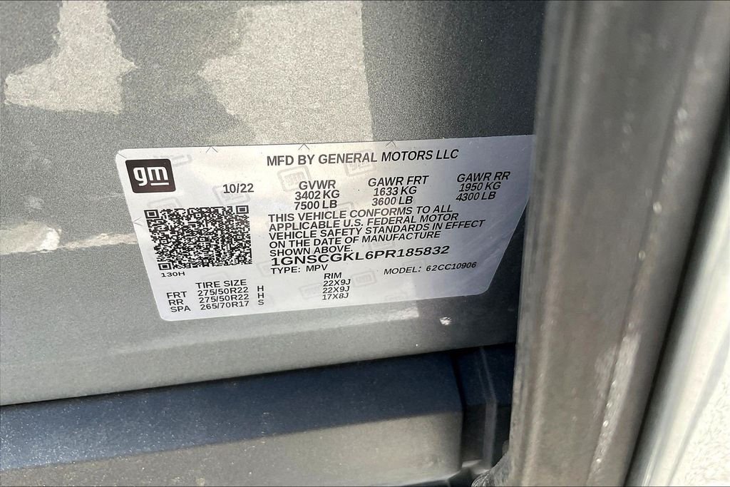 Used 2023 Sterling Gray Metallic Chevrolet High Country image 10