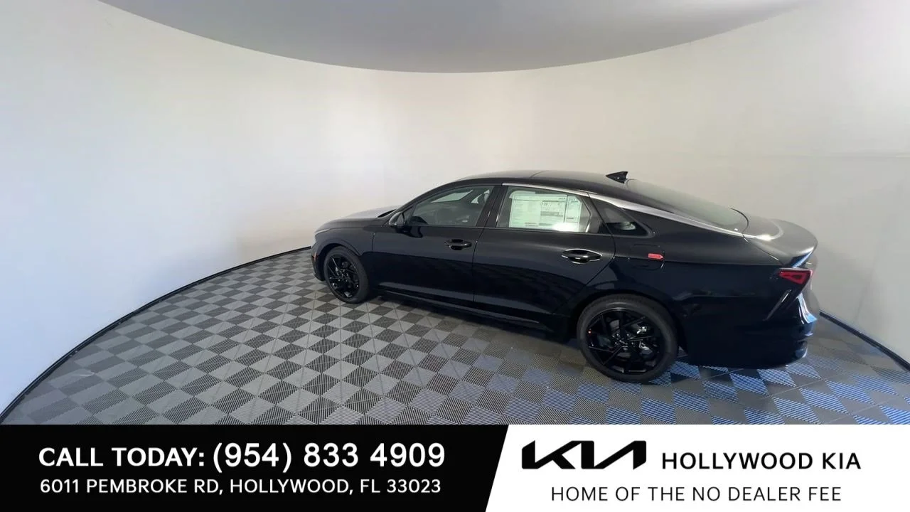 New 2026 Aurora Black Pearl Kia GT-Line FWD image 3