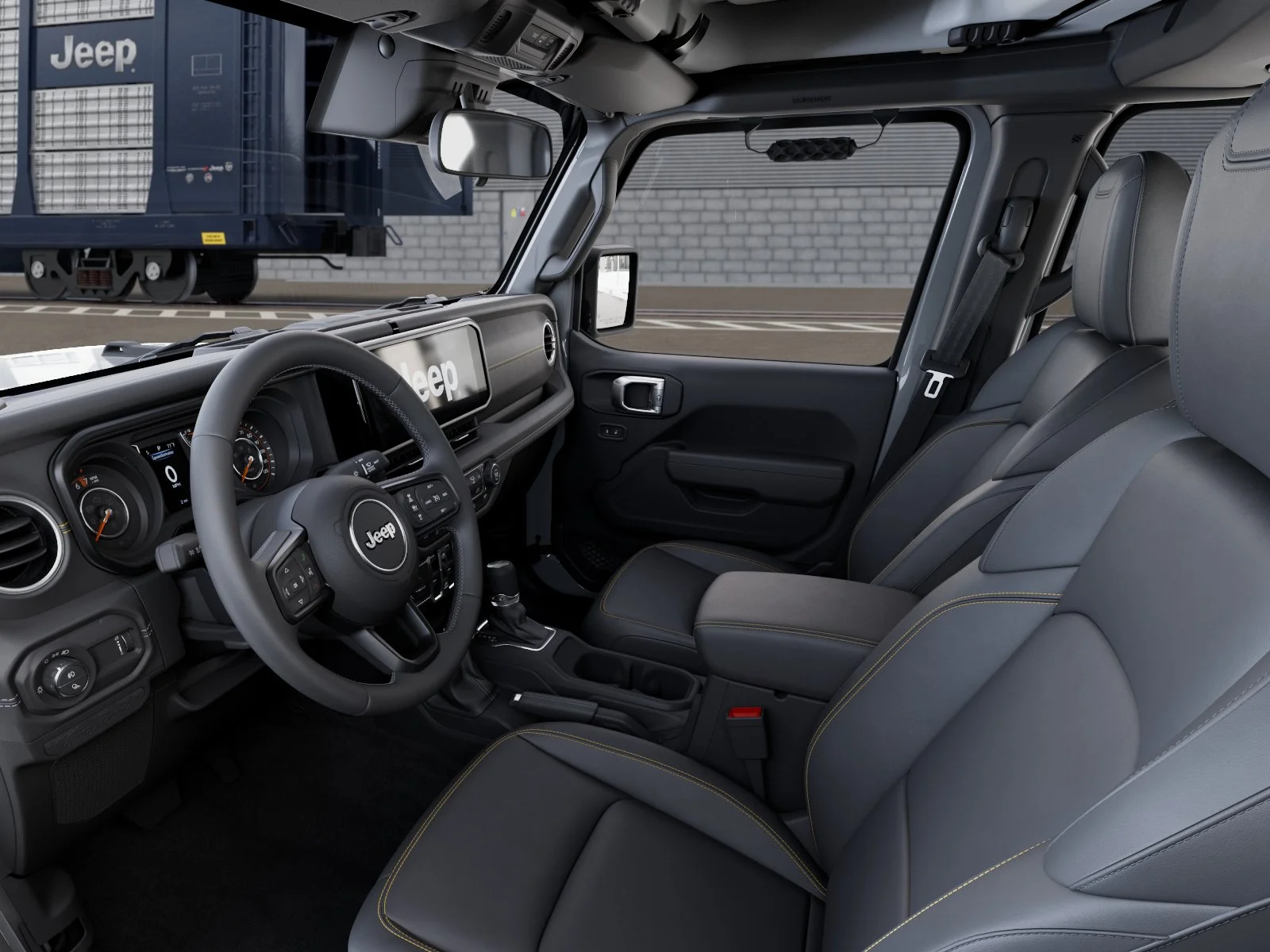 New 2026 Bright White Clear-Coat Exterior Paint Jeep  image 22