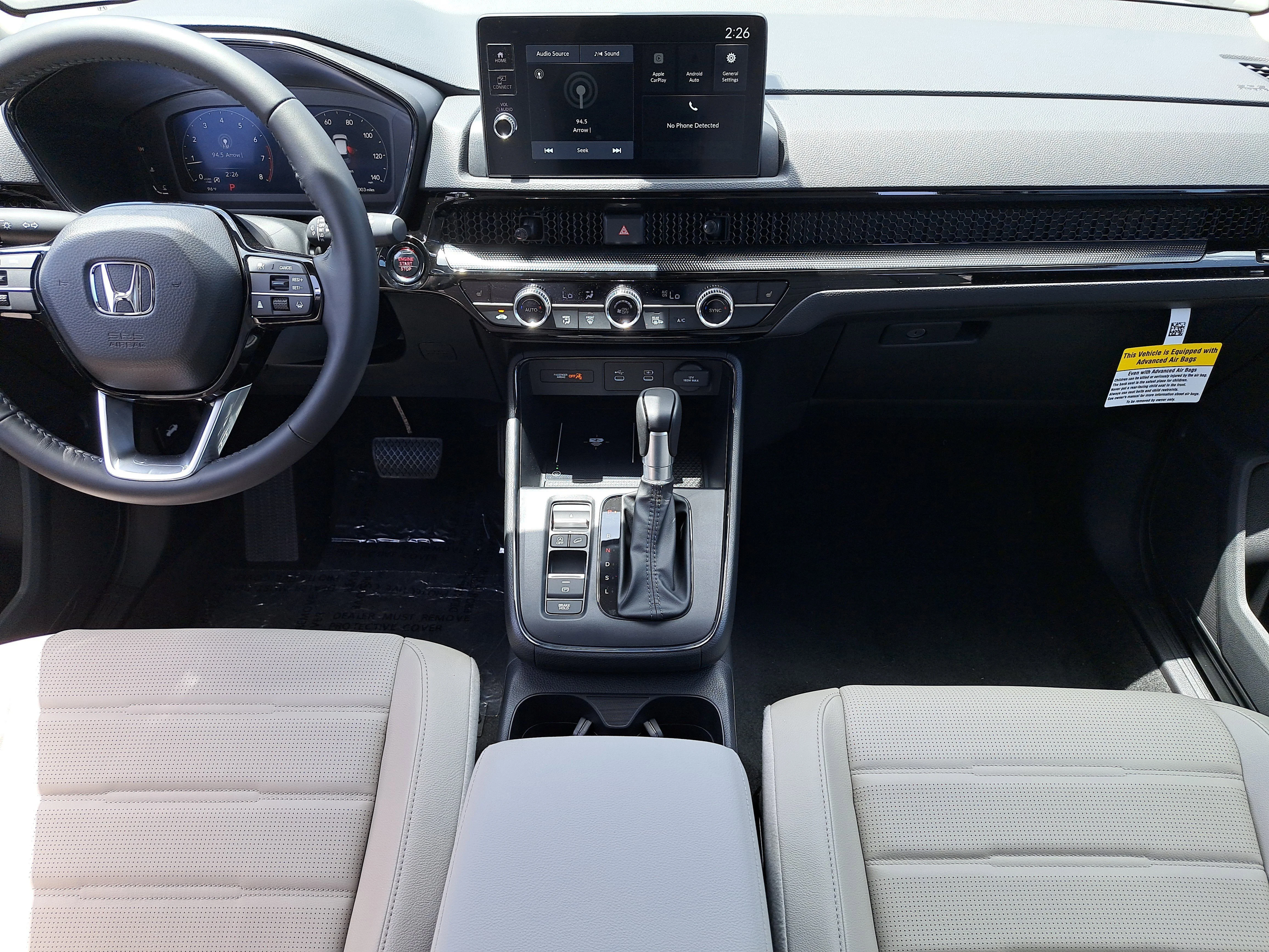 New 2026 Platinum White Pearl Honda EX-L image 9