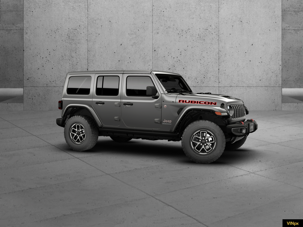 New 2026 Granite Crystal Metallic Clear-Coat Exterior Paint Jeep Rubicon image 9