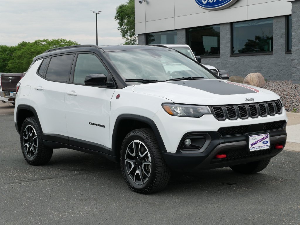 Used 2024 Jeep Compass Trailhawk with VIN 3C4NJDDN0RT144678 for sale in Northfield, Minnesota