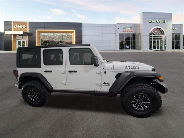New 2026 Bright White Clear-Coat Exterior Paint Jeep Willys image 3