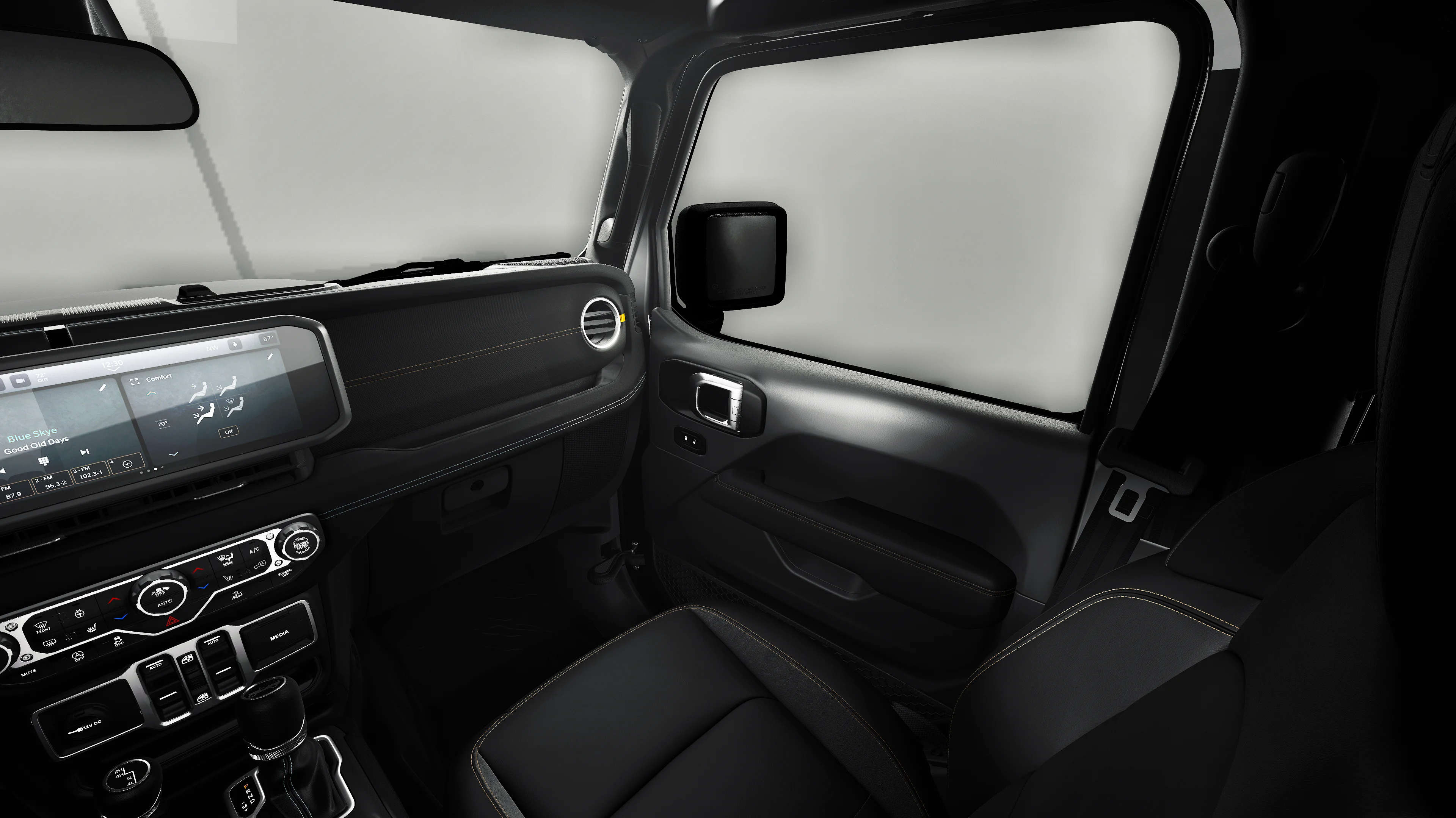 New 2027 Black Clear-Coat Paint Jeep Sahara image 33