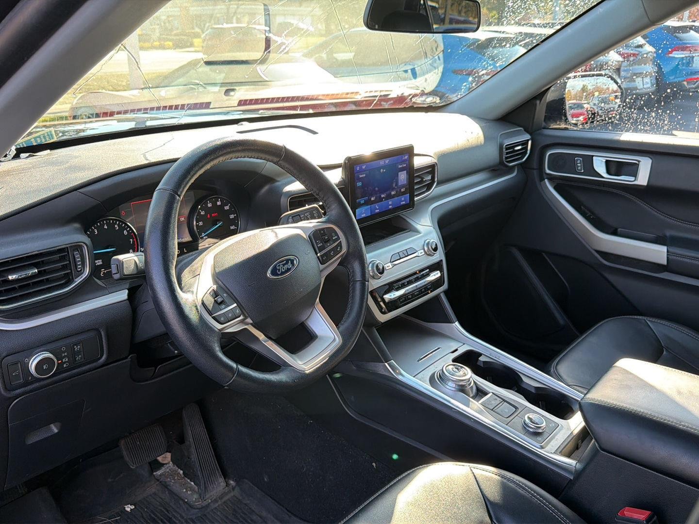 Used 2022 Stone Blue Metallic Ford XLT image 3