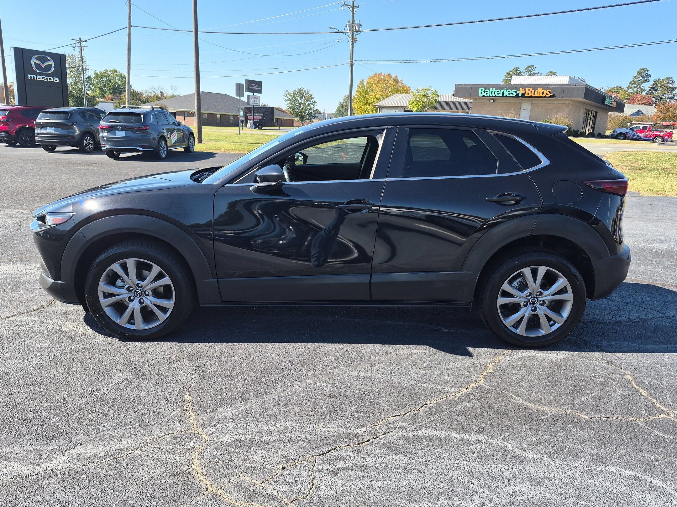 Used 2021 Jet Black Mica Mazda Select image 2