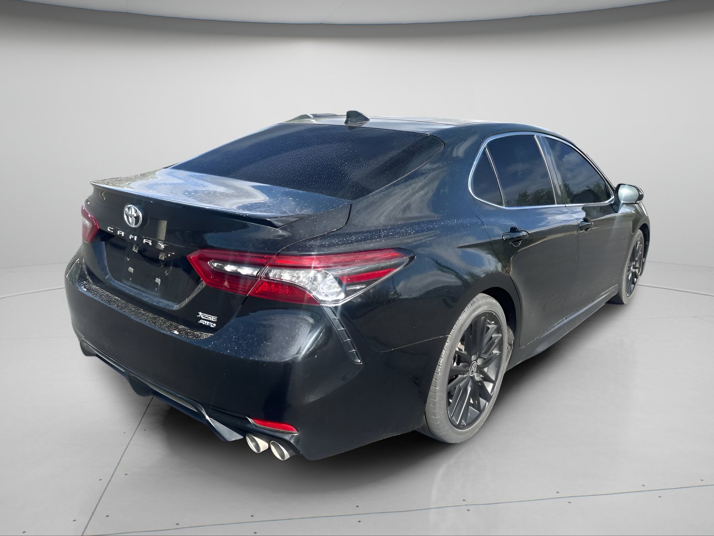 Used 2023 Midnight Black Metallic Toyota XSE image 5