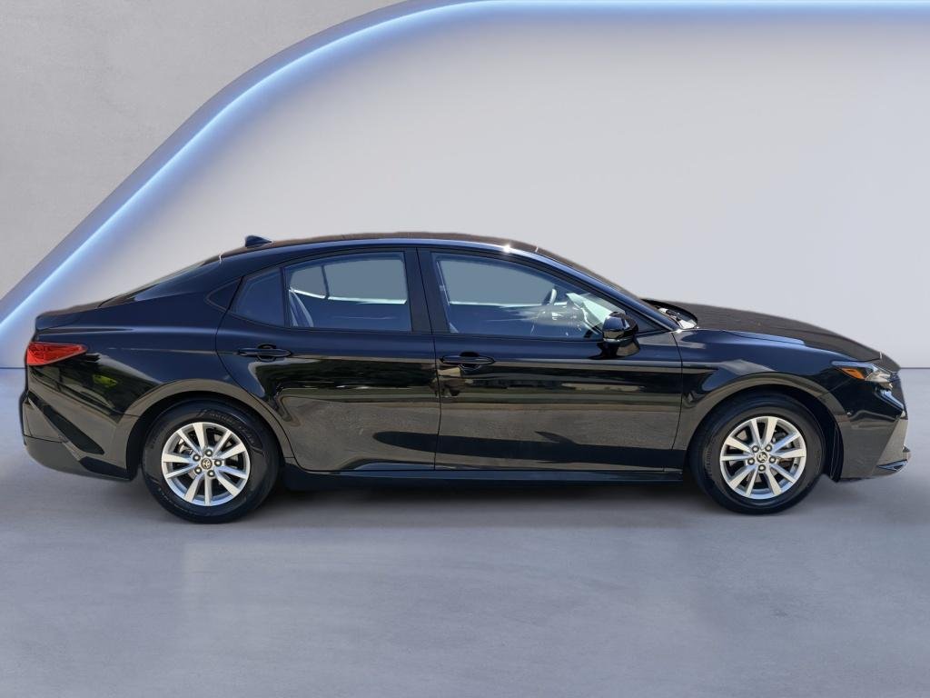 Used 2025 Midnight Black Metallic Toyota LE image 6