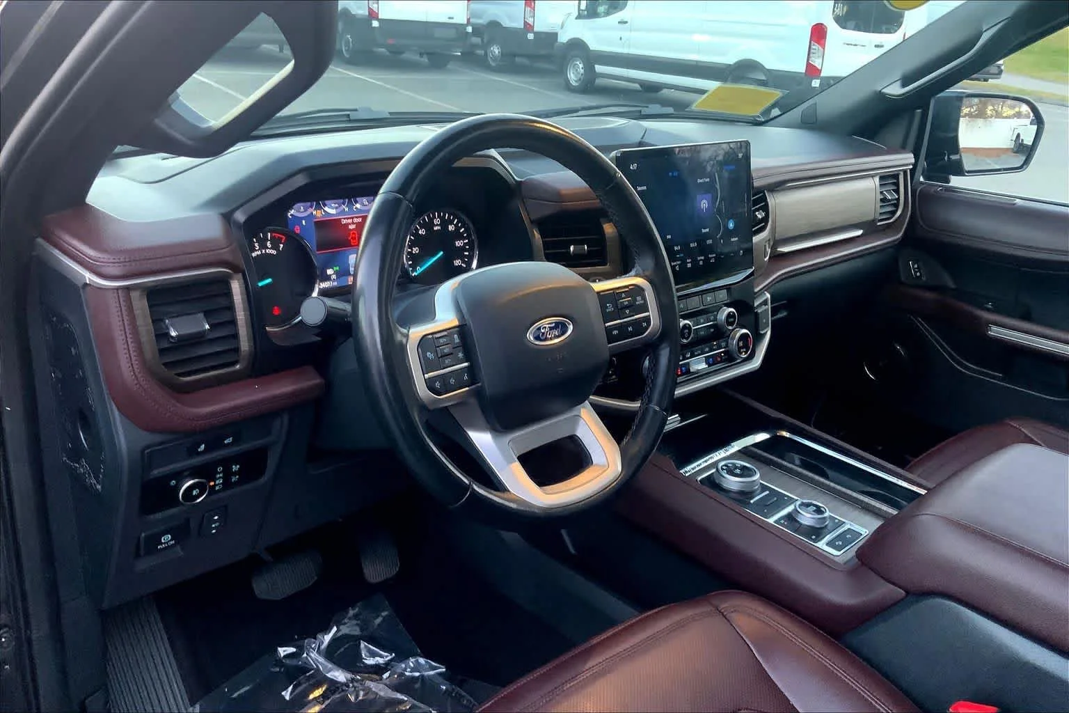 Used 2023 Dark Matter Metallic Ford Limited image 18